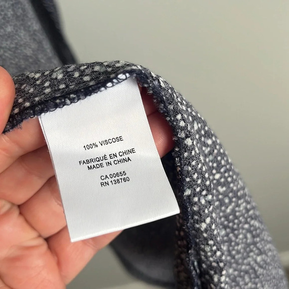 Reitmans blue wrap dress size large - Picture 6 of 6